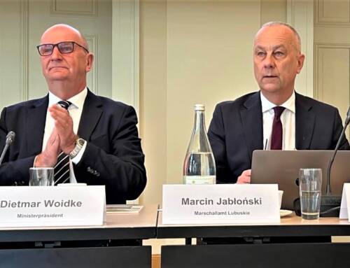 Doskonała pozycja wyjściowa do rozwoju wzajemnych relacji – Woidke z wizytą w Lubuskim